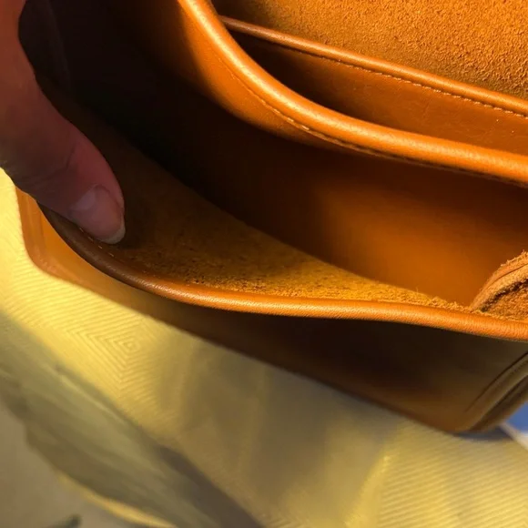 Vintage Coach Station Crossbody Bag - British Tan- never used!!! - Picture 10 of 14